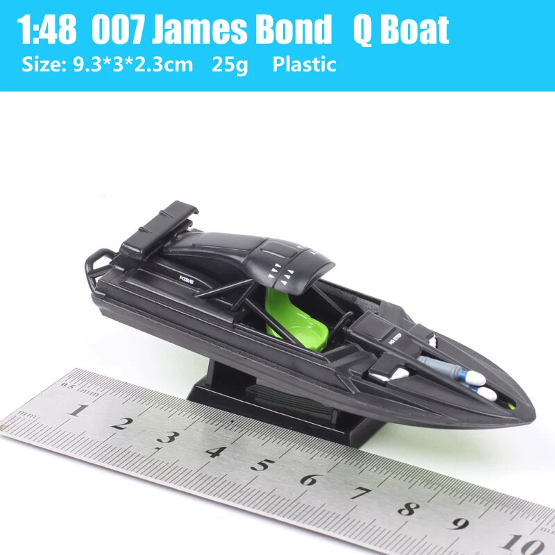 1:48 Scale Suntory Boss Q boat Q's Fishing Speedboat Toy Ship Model 50th 007 - Image 2 of 4