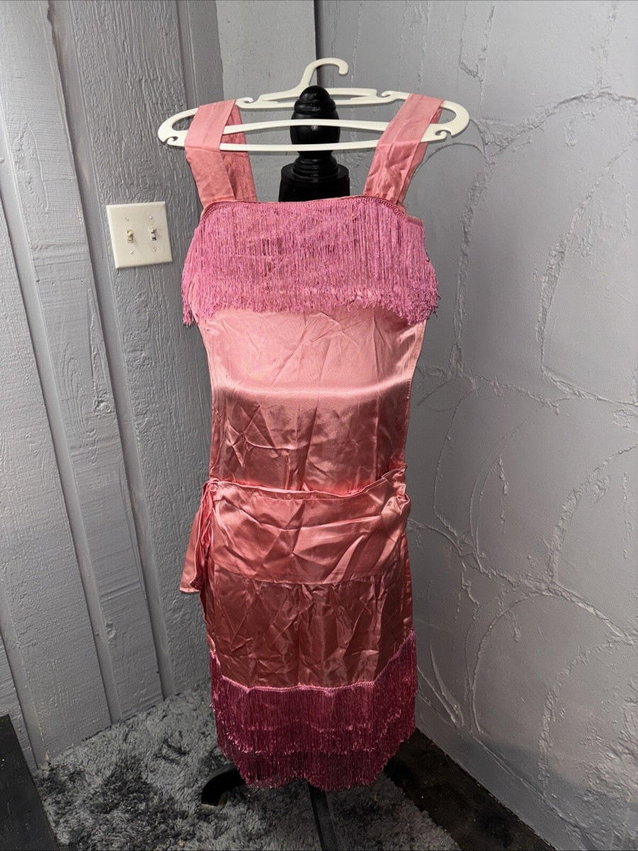 Ladies Deluxe Flapper Dress (Small size)32 Chest Size- Hand Made-no  Closure. | eBay
