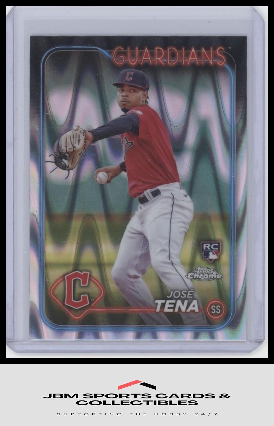 2024 Topps Chrome #29 José Tena Raywave Refractor