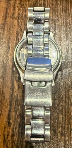Women's Rotary Gem Set Automatic 33mm MoP Dial + Exhibition Caseback pls read - Picture 3 of 6