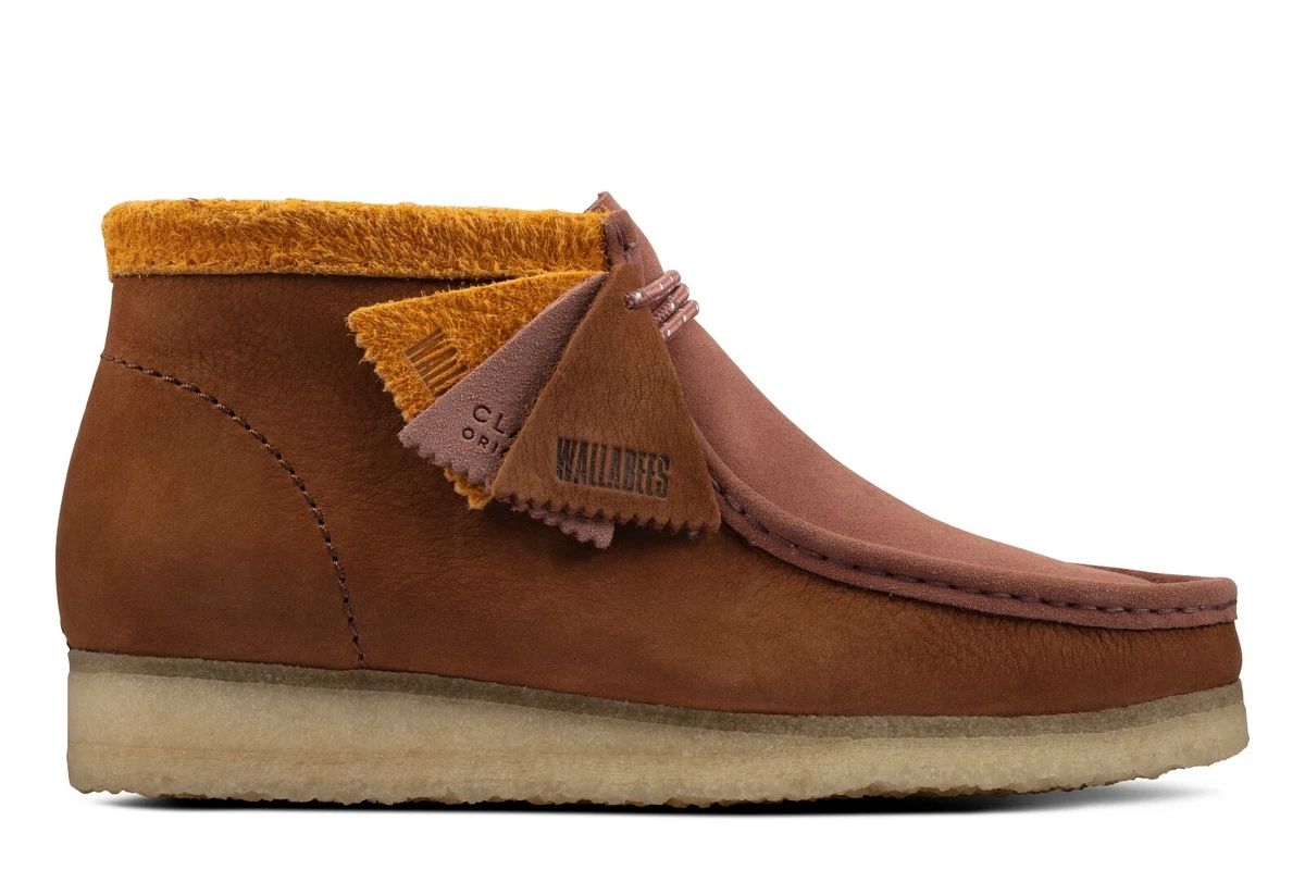 Meningsløs uafhængigt Skal Clarks Originals Men&#039;s Wallabee Boots Multicolour Suede 26163074 | eBay