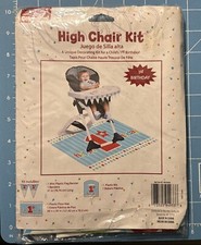 1st Birthday Boys High Chair Decorating kit Bib Hat Banner Mat NIDP