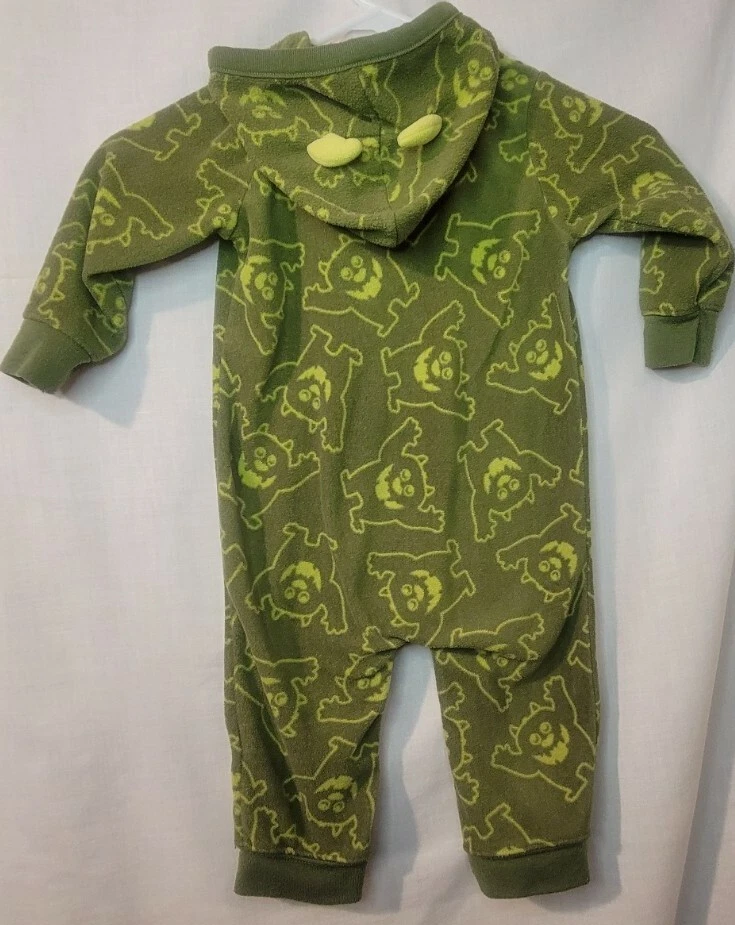 Little Monster One Piece Capucha con Cuernos Bebé Niño 18M Foto 3 de 4