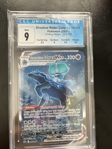 Shadow Rider Calyrex VMAX graded CGC 9 for sale on eBay