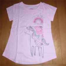 Toddler Girls PEPPA PIG "Little Girl, Big Dreams" T-Shirt Size 2T 3T 4T 5T NWT