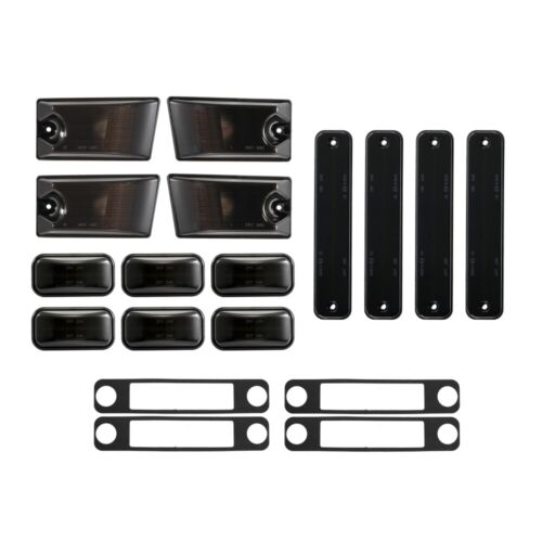 14pcs For 2003-2009 HUMMER H2 LED Side Marker Light Cab Roof Running Lamp Smoked - Picture 10 of 12