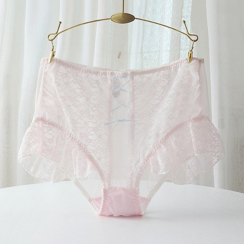 Women Lace French Knickers Lingerie Ladies Ruffle Briefs Panties Underwear N - Picture 7 of 22