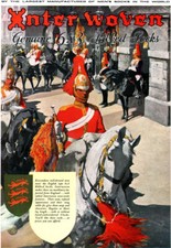Buckingham Palace Changing Of The Guards INTERWOVEN SOCKS 1938 Magazine Print Ad