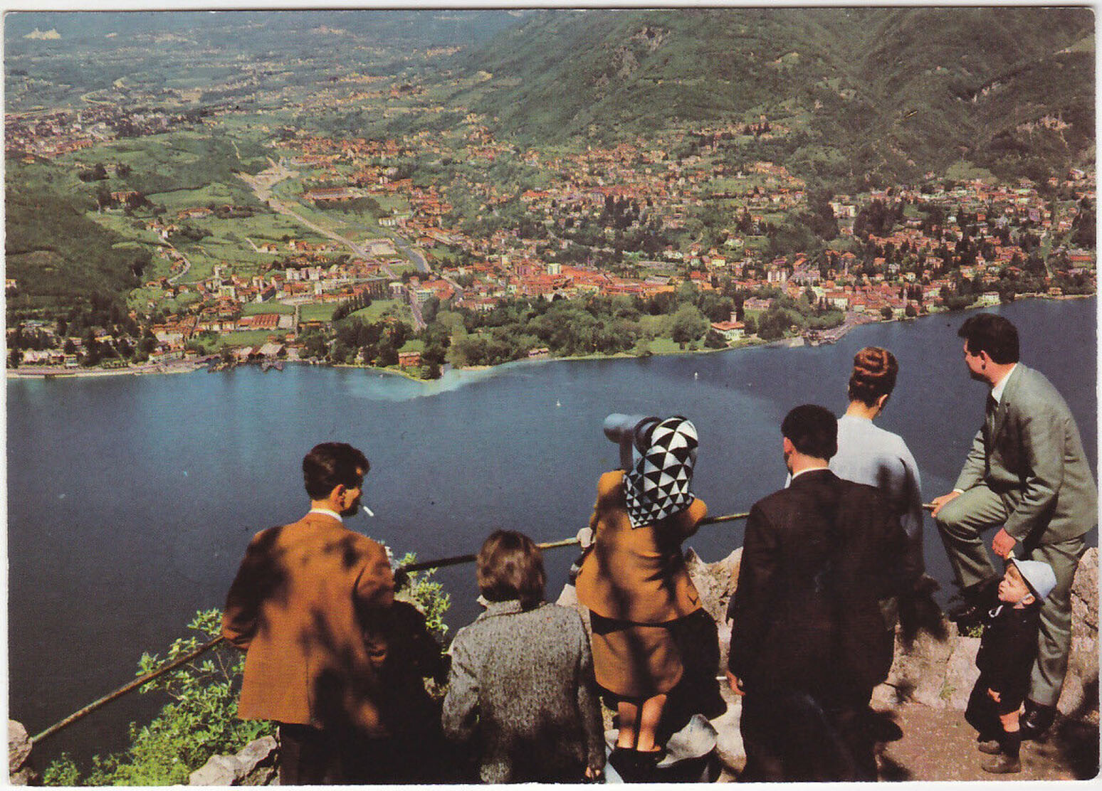 BRUNATE - COMO - PANORAMA DI COMO -31631-