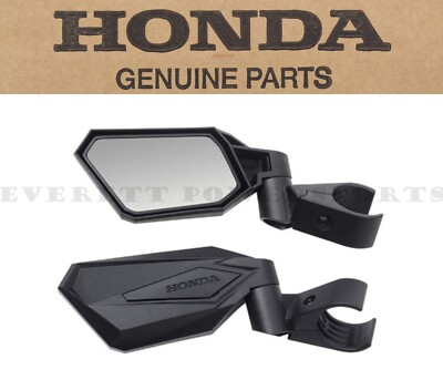 New Genuine Honda Side Mirrors Kit (Left+Right) 19-24 Talon 1000R/X/X-4 #F102