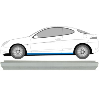 Für Ford Puma 1997-2002 Schweller reparatur blech Links