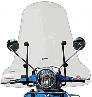 Pare-Brise Fumé Piaggio Vespa PX PE - Protection Et Style Pour Votre Scooter