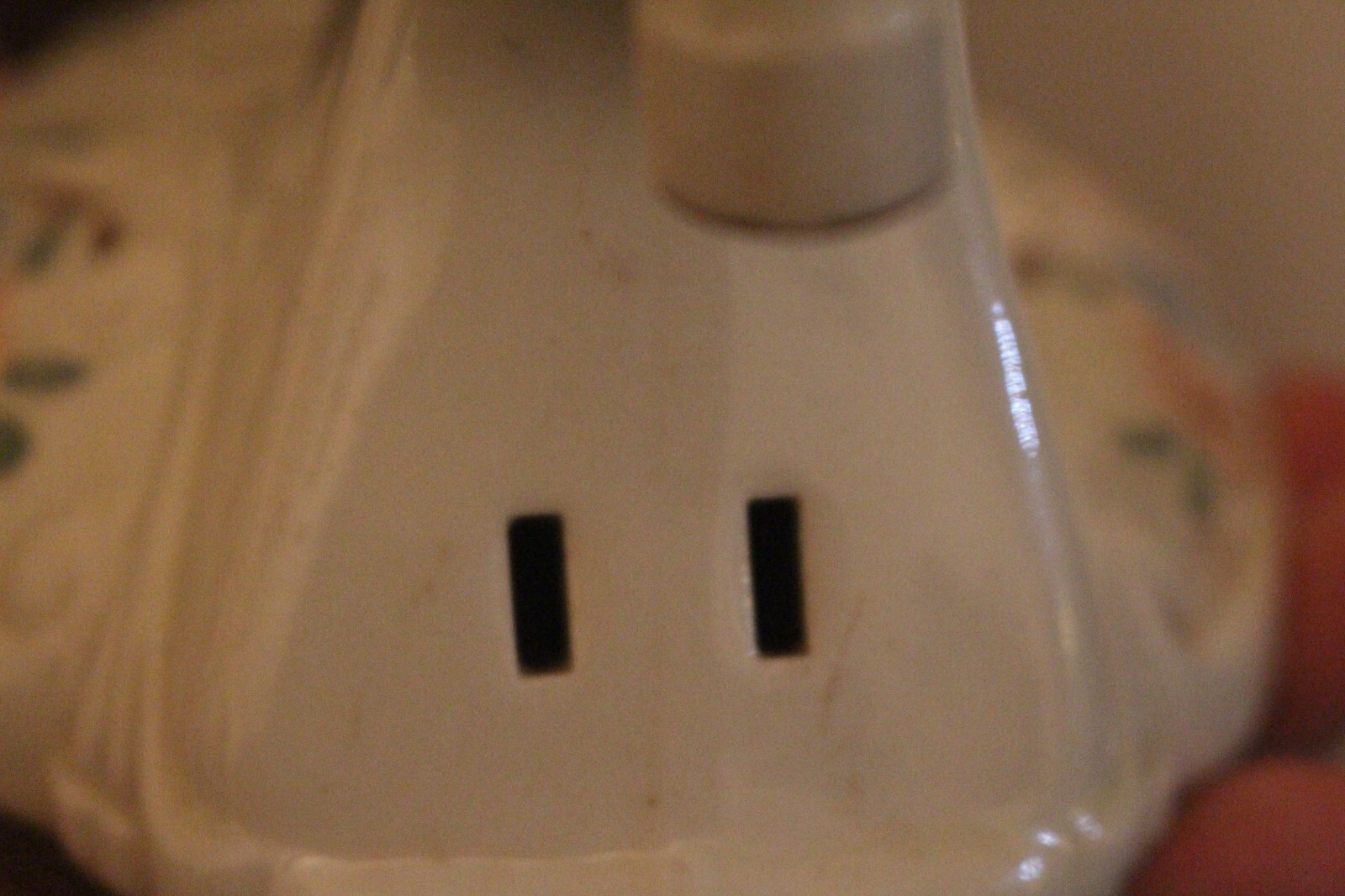 VINTAGE Floral Porcelain Wall Sconce Light Fixture Pull Chain Outlet eBay