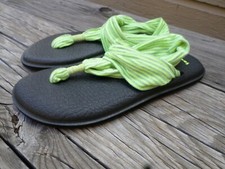 Sanuk Yoga Sling Flip Flop Sandals Women's 6