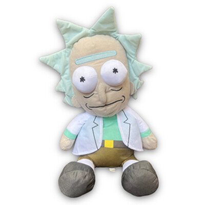 Rick 15 Inch Bean Plush From Rick and Morty  Official License Toy Factory 2017