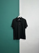 Icebreaker Pure Merino Wool Superfine Ultralite 150 Polo ShirtMen's L Black