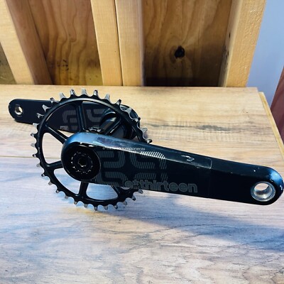 E*thirteen XCX Race Carbon Crankset 175 73mm 34T Direct Mount 5mm