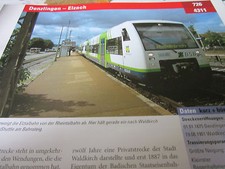 Archiv  Eisenbahnstrecken 726 Denzlingen Elzach