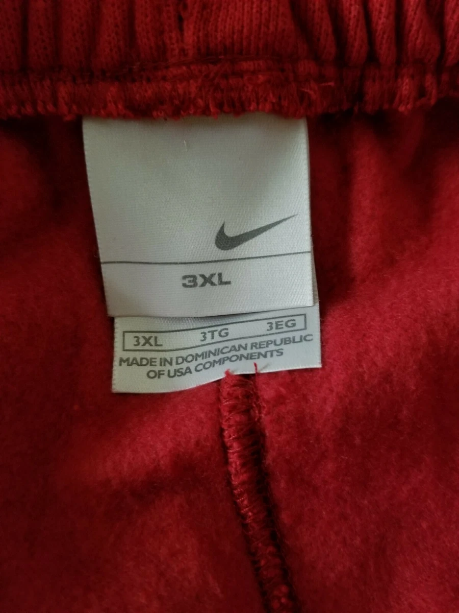 Vintage Nike 3XL Brick Color Heavy Duty Sweatpants NEW