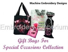 MACCHINA RICAMO DISEGNI USB - SACCHETTI REGALO PER OCCASIONI SPECIALI COLLEZIONE 5X7