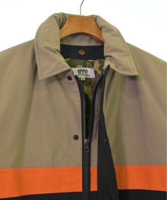 JUNYA WATANABE コート(その他) XS 2000424S0057 JUNYA WATANABE MAN Coats (Other) BeigexBlackxOrange M
