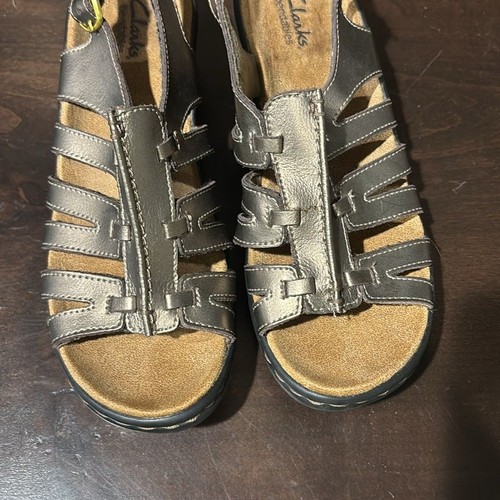 Clarks Collection Women's Lexi Marigold Q Bronze Lightweight Sandals Size 7 - 第 3/9 張圖片