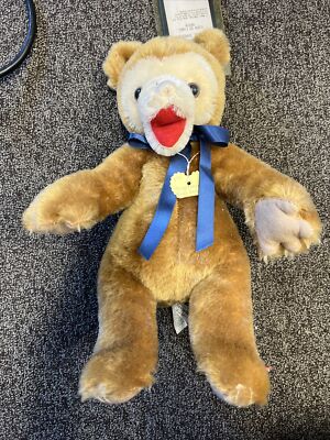 MerryThought Teddy Bear MOHAIR “Teddy Do Ironbridge, Shrosphire  Limited