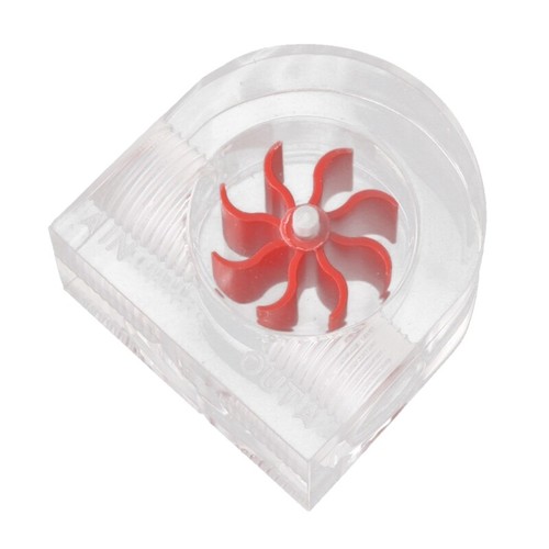 PM2A Half-Circled Flowmeter Maintain PC Cooling Lightweight Water Flow Meter - Afbeelding 2 van 10