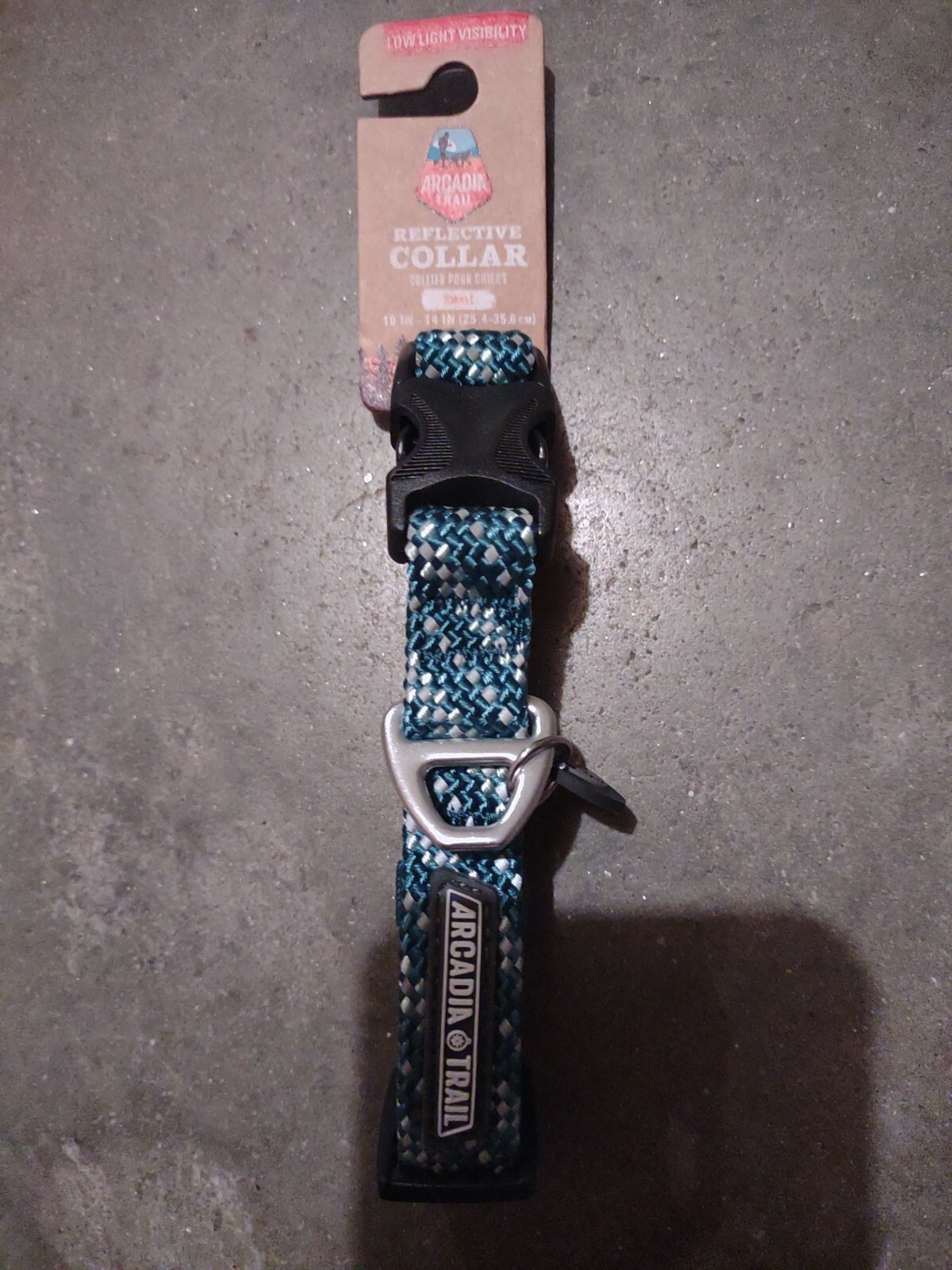 Arcadia Trail Reflective Rope Adjustable Dog Collar Size Medium eBay