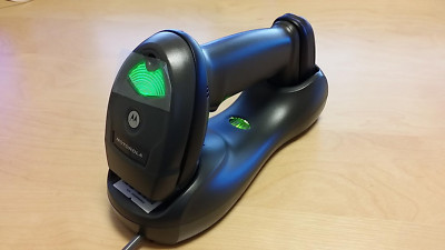 Zebra LI4278 Wireless Bluetooth Barcode Scanner With Cradle And USB Cables