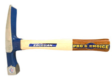 VAUGHAN Professional BRICKLAYER HAMMER No. BL24 24 oz Vintage USA Made