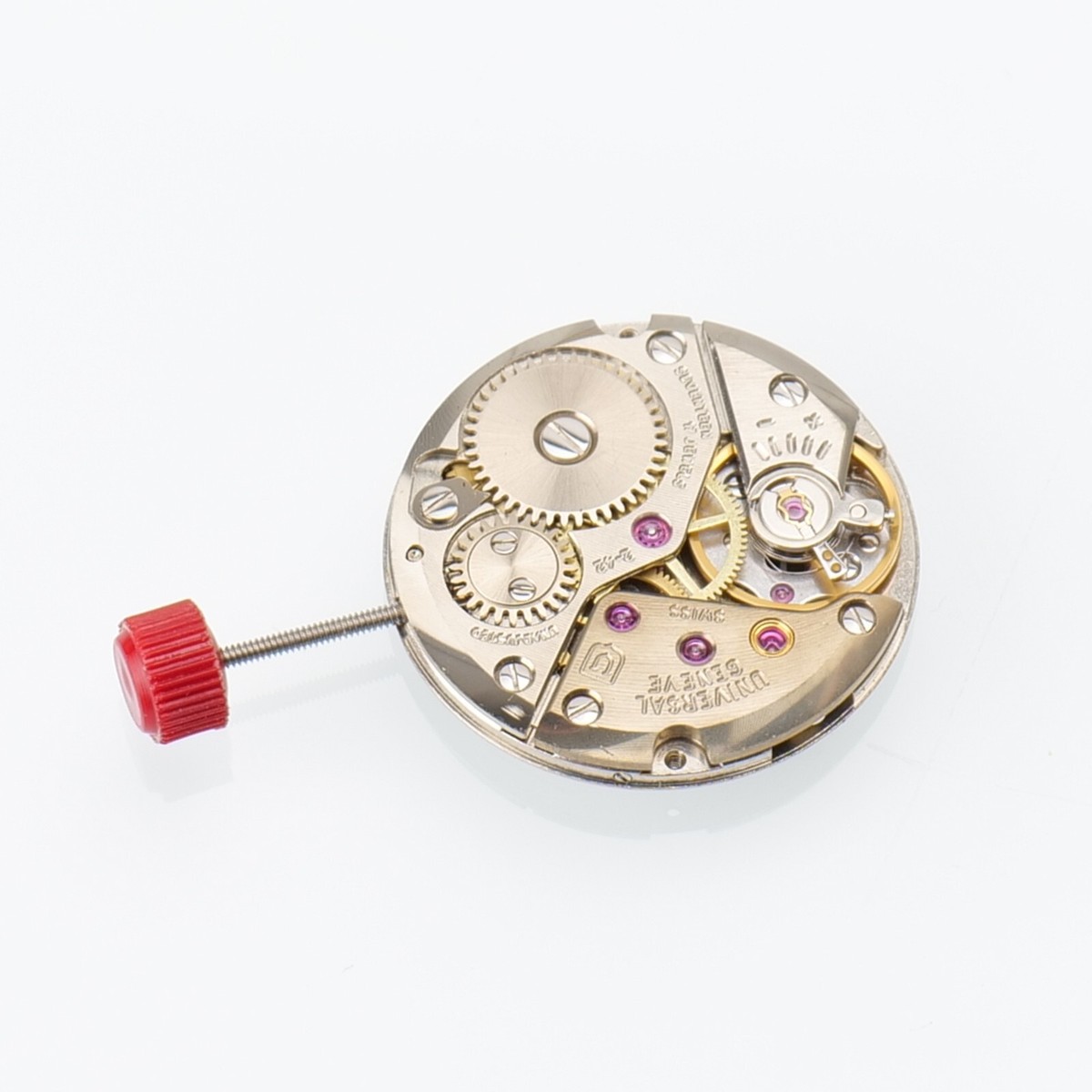 Universal Geneve Cal 2-42 Watch Movement New Old Running Missing