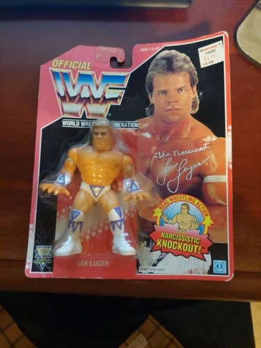 WWF Lex Luger 1993 Hasbro Wrestling Action Figure...