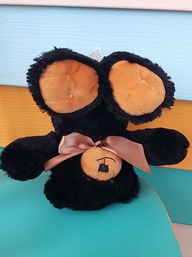 Black California Teddy Bear Plush stuffed Soft Cuddly Toy - Picture 4 of 8