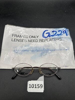 St.Moritz Eyeglasses Frames St. Moritz 48-19-140 Beige Full Rim G229