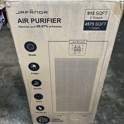 Jafända Air Purifiers for Home Office 4575 ft², APP & Alexa, Ture HEPA 13 Act...