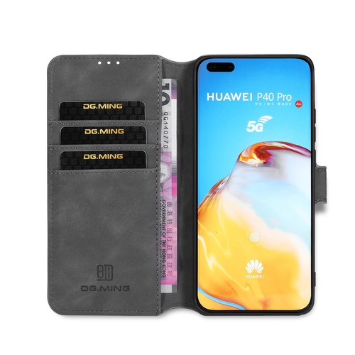Stand Flip Leather Wallet Case Cover For Huawei P40 Y8P Mate 20 30 Honor 9X V30 - Picture 2 of 9