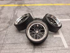 SD Felgen 20 Zoll 3SDM FR schwarz 36mm 1:18 Modellauto Tuning