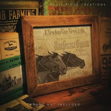 Vintage Horse Advertising Poster Art Print 8X10 Western Rodeo Home Wall Decor