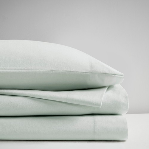 Beautyrest 4 Piece Oversized Cotton Flannel Deep Pocket Sheet Set Queen King Bed - Picture 27 of 78