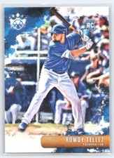 2019 Panini Diamond Kings Rowdy Tellez #141 RC SP Rookie   Toronto Blue Jays