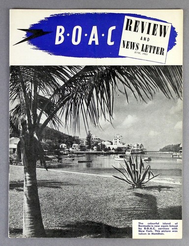 BOAC REVIEW & NEWS LETTER STAFF MAGAZINE JUNE 1951 CAA CENTRAL AFRICAN AIRWAYS