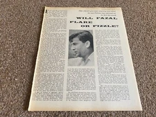 WSBK1 CRICKET ARTICLE. WILL FAZAL MAHMOOD FLARE OR FIZZLE.