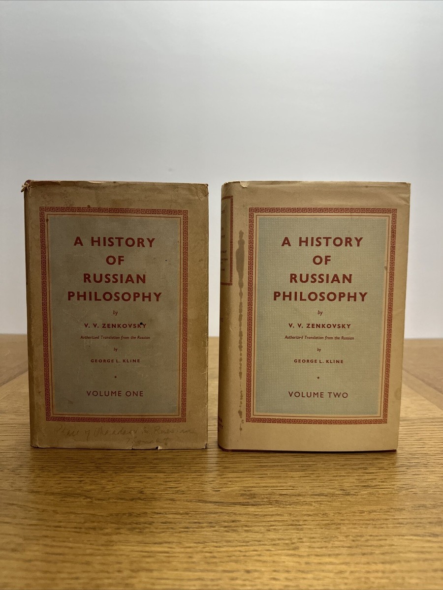 History of Russian Philosophy Volume One & Two By V. V. Zenkovsky
