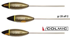 3 BOMBARDE TROTA COLMIC 20 GR -  AFF 2 PESCA TROTA LAGO CONFEZIONE 3 PZ