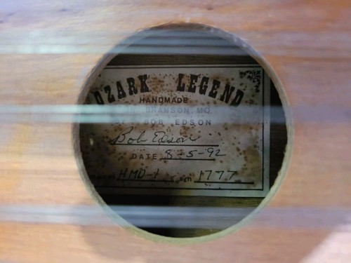 Ozark Legend Bob Edson Hammer Dulcimer HMD-1 1992 - Picture 3 of 11