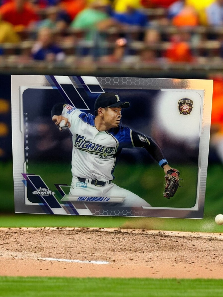 2021 Topps Chrome NPB Yuki Nomura #213 Hokkaido Nippon-Ham