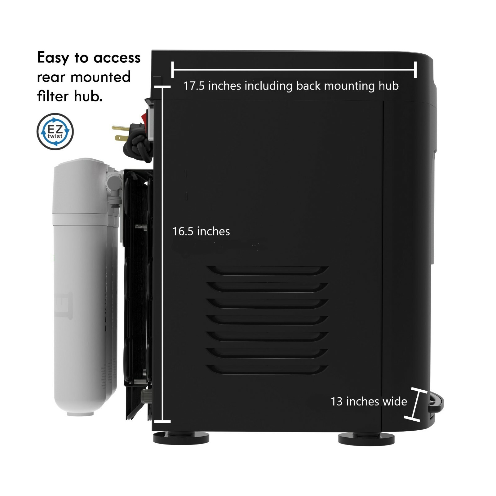 Drinkpod Countertop Bottleless Water Cooler Dispensers 2500 Gallon