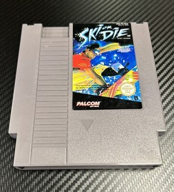 Nintendo - NES - Spiel - SKI OR DIE - gebraucht - PAL B - OVP