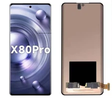 OEM For Vivo X80 Pro V2185A V2145 6.78" LCD Display Touch Screen Digitizer Black